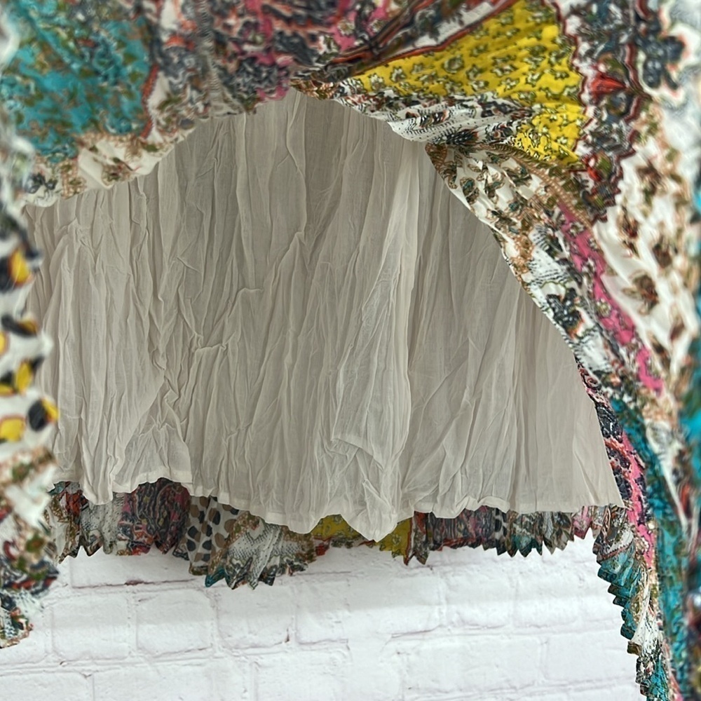 Northstyle Multicolored Patchwork Quilted Broomst… - image 3